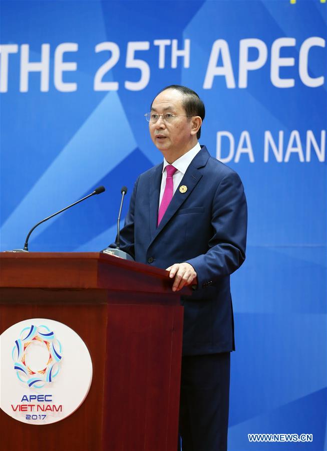 VIETNAM-DA NANG-APEC 2017-PRESS CONFERENCE