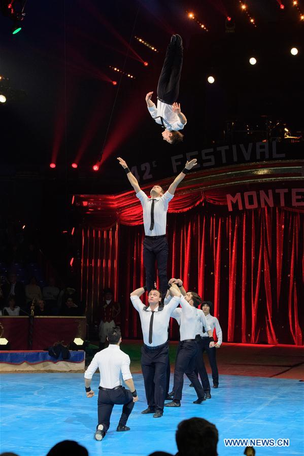 MONACO-FONTVIEILLE-42ND MONTE-CARLO INTERNATIONAL CIRCUS FESTIVAL