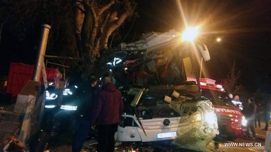 TURKEY-ESKISEHIR-BUS-ACCIDENT