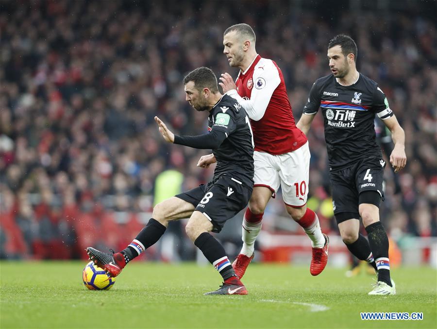 (SP)BRITAIN-LONDON-FOOTBALL-ARSENAL VS CRYSTAL PALACE