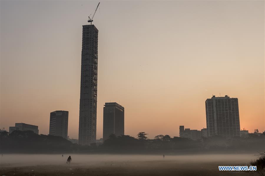 INDIA-KOLKATA-FOG