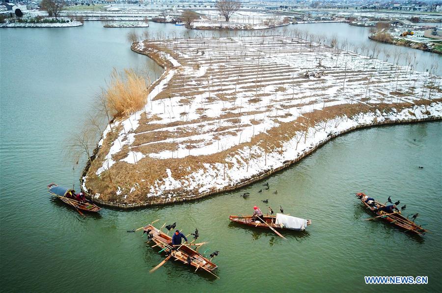 #CHINA-JIANGSU-WINTER FISHING (CN)