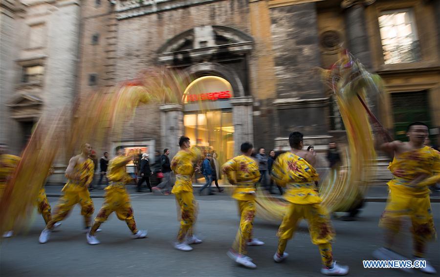 ITALY-ROME-CHINESE LUNAR NEW YEAR-CELEBRATION