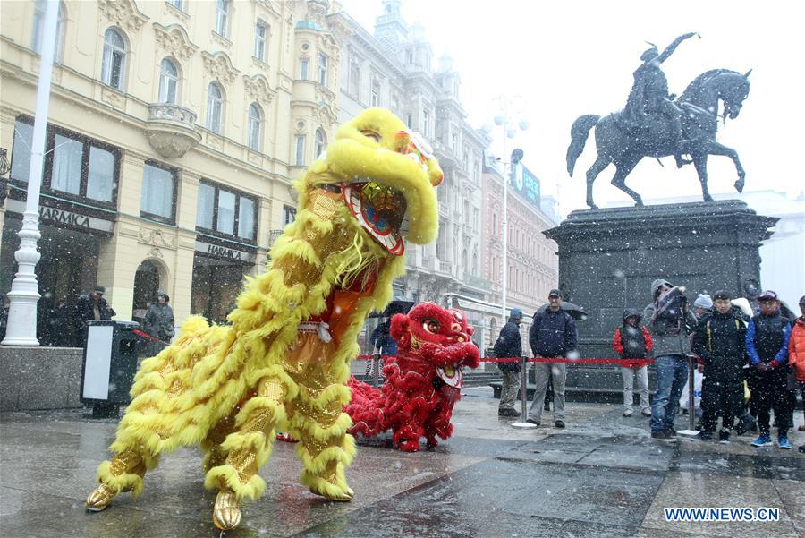 CROATIA-ZAGREB-CHINESE NEW YEAR CELEBRATIONS