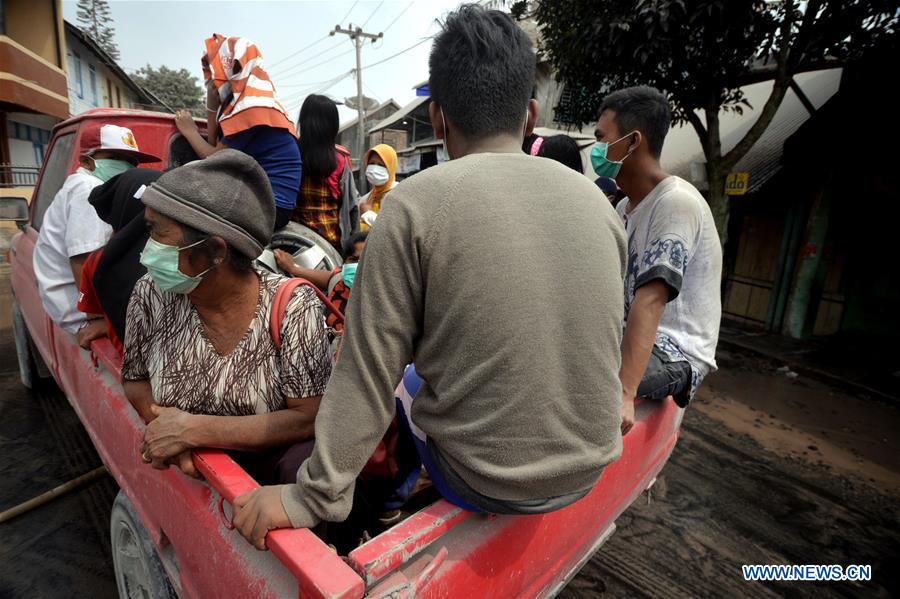 INDONESIA-NORTH SUMATERA-MOUNT SINABUNG ERUPTION-AFTERMATH