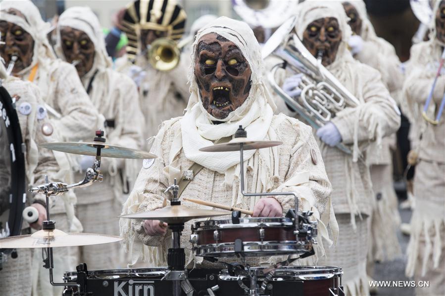 SWITZERLAND-BASEL-CARNIVAL