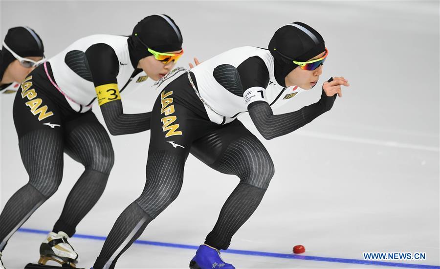 (SP)OLY-SOUTH KOREA-PYEONGCHANG-SPEED SKATING-LADIES' TEAM PURSUIT