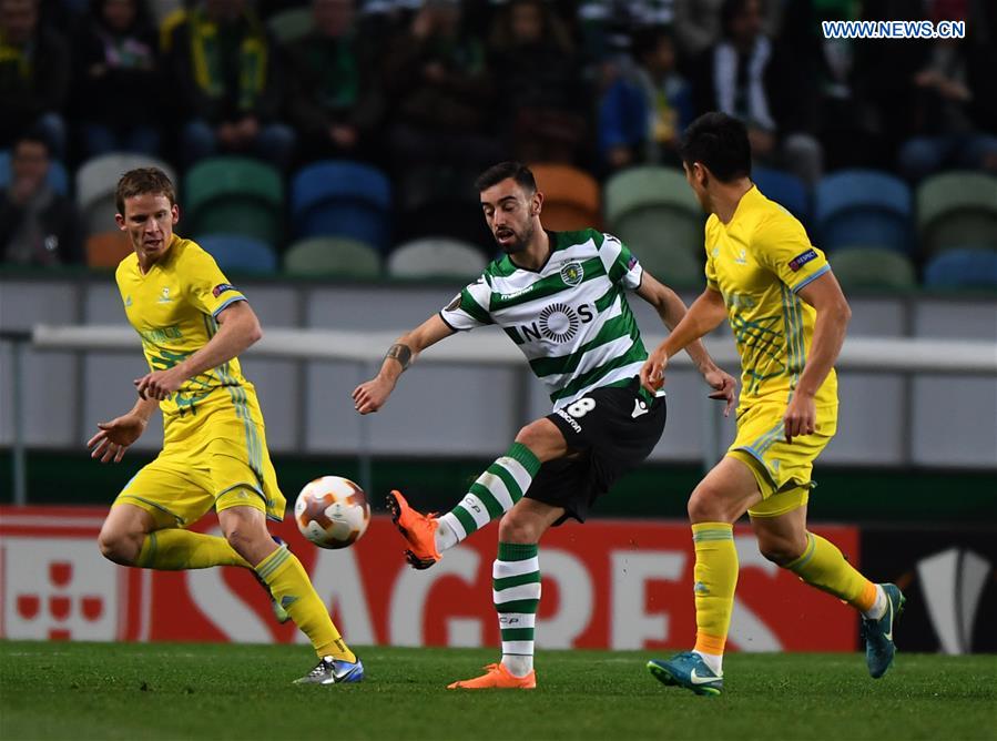 (SP)PORTUGAL-LISBON-UEFA EUROPA LEAGUE-SPORTING CP VS FC ASTANA