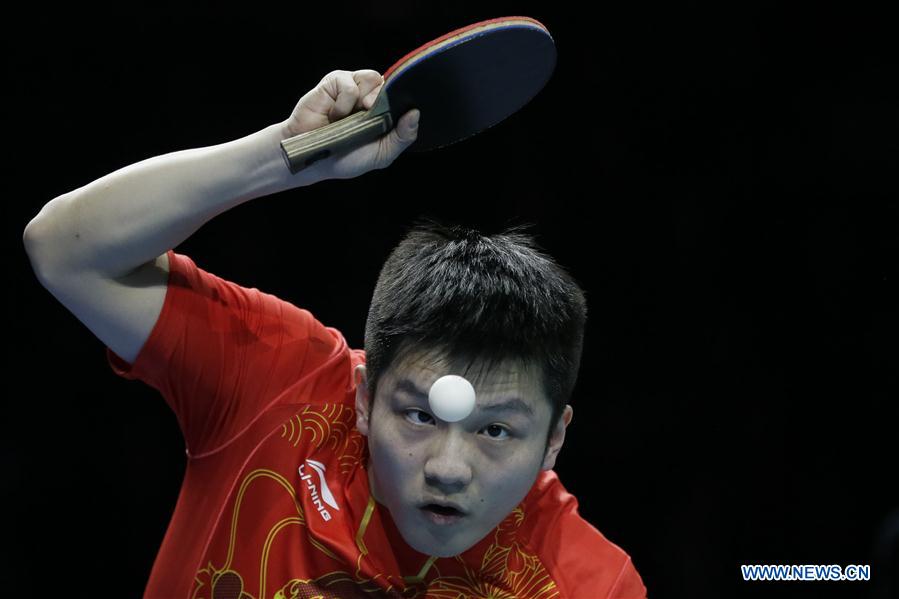 (SP)BRITAIN-LONDON-TABLE TENNIS-ITTF TEAM WORLD CUP-DAY 3