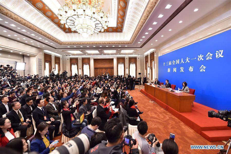 (TWO SESSIONS) CHINA-BEIJING-NPC-PRESS CONFERENCE (CN)