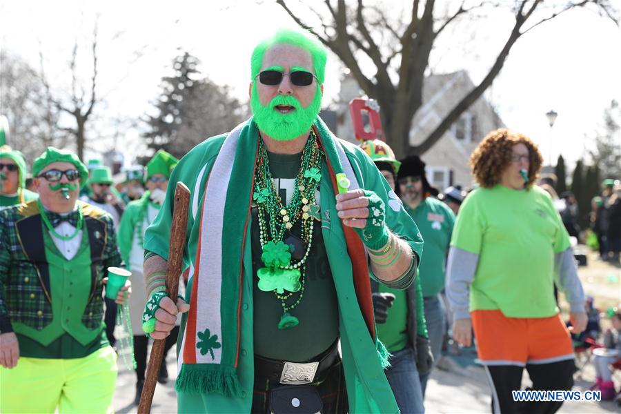 U.S.-CHICAGO-ST. PATRICK'S DAY-PARADE