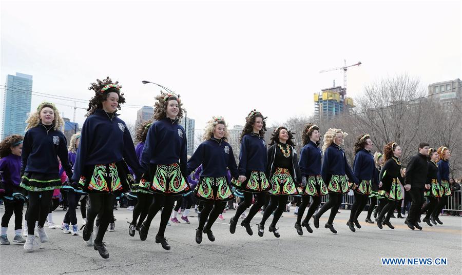 U.S.-CHICAGO-ST. PATRICK'S DAY-PARADE