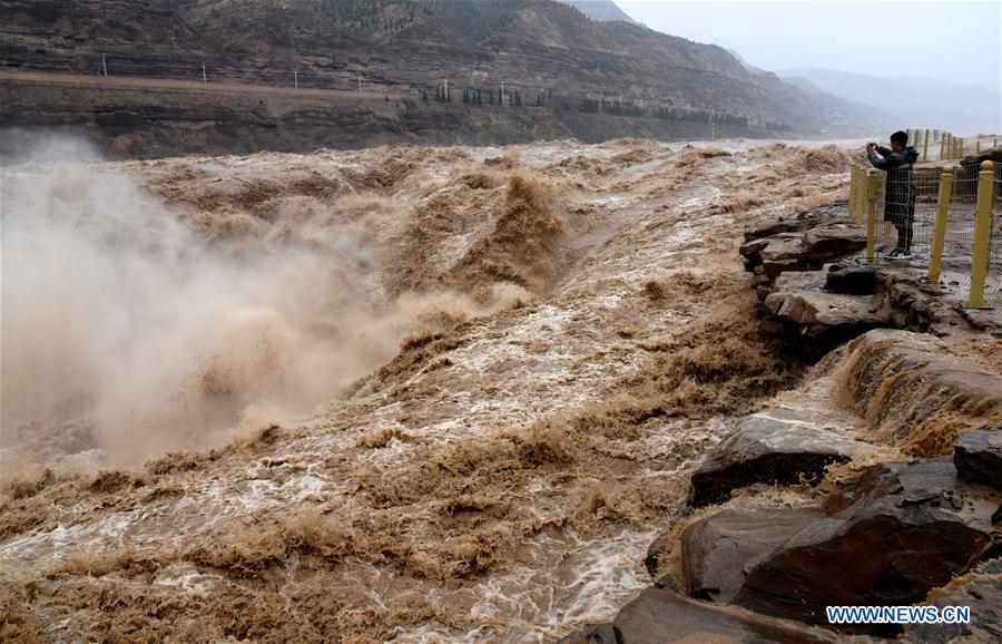 #CHINA-SHANXI-HUKOU WATERFALL-FLOOD (CN)