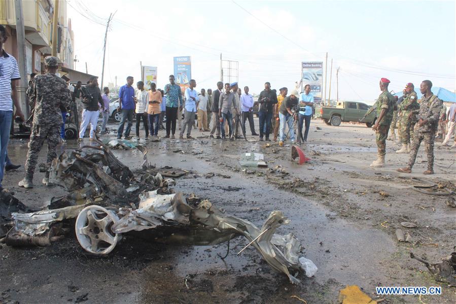 SOMALIA-MOGADISHU-CAR BOMB EXPLOSION