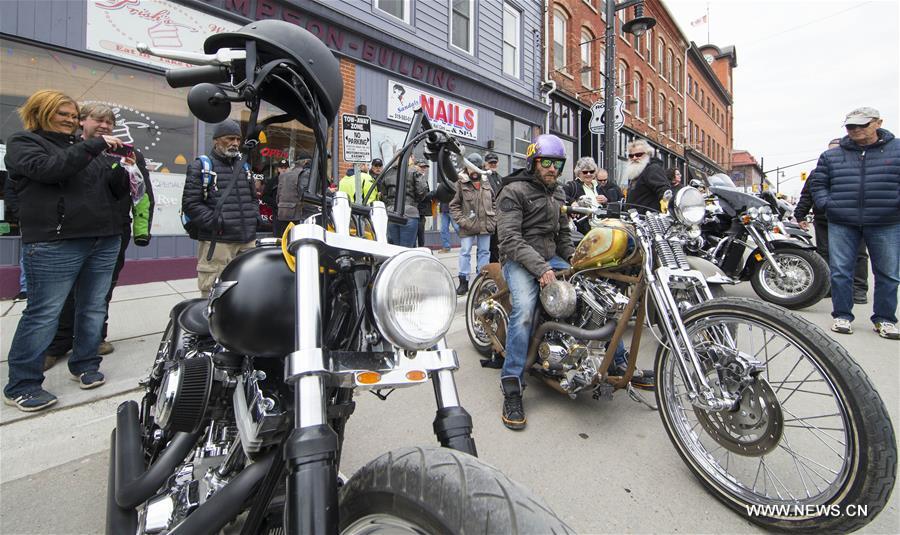 CANADA-PORT DOVER-FRIDAY THE 13TH-MOTORCYCLE RALLY