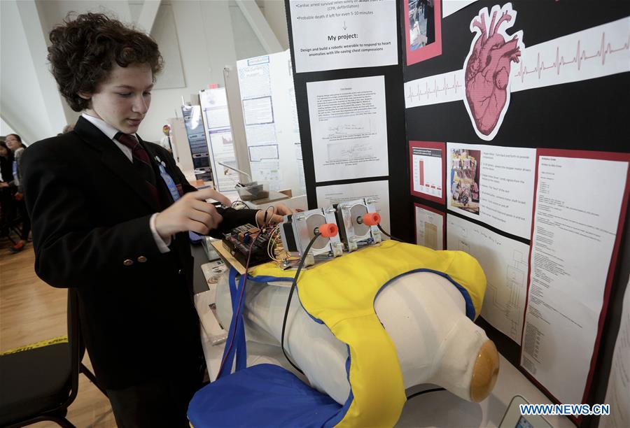 CANADA-VANCOUVER-SCIENCE FAIR