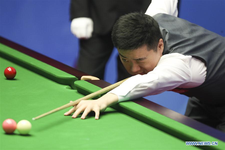 (SP)BRITAIN-SHEFFIELD-SNOOKER-WORLD CHAMPIONSHIP-DAY 3