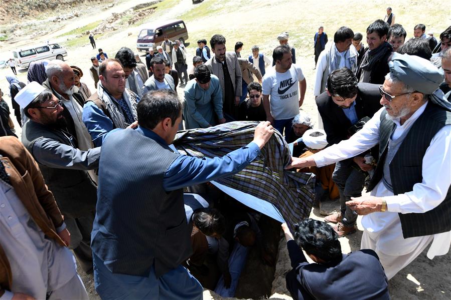 AFGHANISTAN-KABUL-FUNERAL CEREMONY-SUICIDE ATTACK