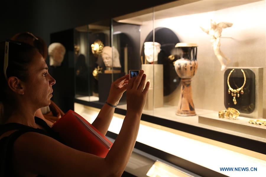 GREECE-ATHENS-ANCIENT ART EXHIBITION