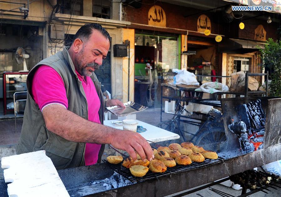 SYRIA-DAMASCUS-RAMADAN-DAILY LIFE