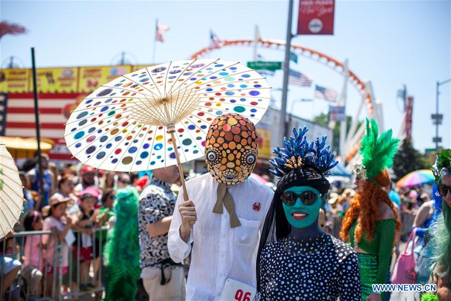 U.S.-NEW YORK-MERMAID PARADE