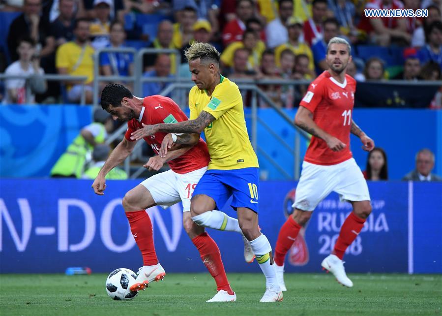 (SP)RUSSIA-ROSTOV-ON-DON-2018 WORLD CUP-GROUP E-BRAZIL VS SWITZERLAND