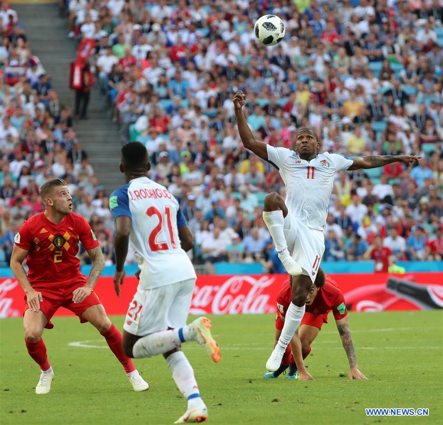 (SP)RUSSIA-SOCHI-2018 WORLD CUP-GROUP G-BELGIUM VS PANAMA 