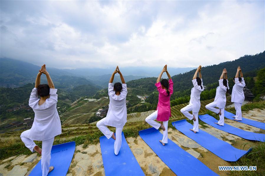 #CHINA-INTERNATIONAL YOGA DAY (CN)