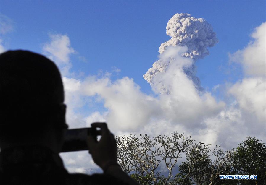 INDONESIA-BALI-MOUNT AGUNG-ERUPTION