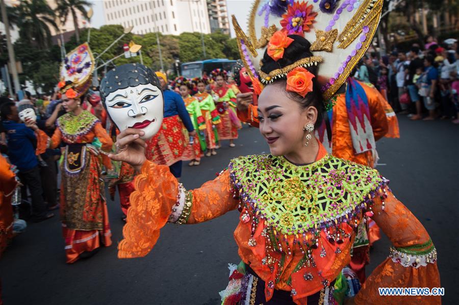 INDONESIA-JAKARTA-CARNAVAL-PARADE