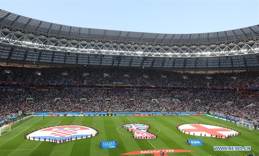 (SP)RUSSIA-MOSCOW-2018 WORLD CUP-SEMIFINAL-ENGLAND VS CROATIA