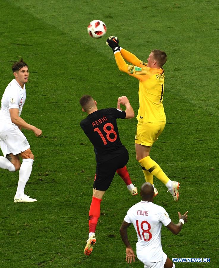 (SP)RUSSIA-MOSCOW-2018 WORLD CUP-SEMIFINAL-ENGLAND VS CROATIA