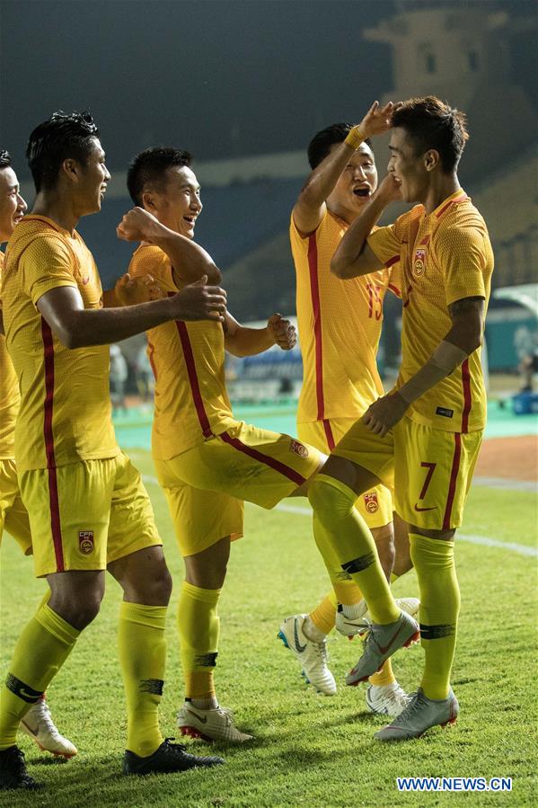 (SP)INDONESIA-BANDUNG-ASIAN GAMES-MEN'S FOOTBALL-CHINA VS SYRIA