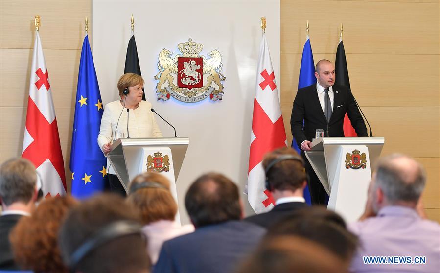 GEORGIA-TBILISI-GERMANY-MERKEL-VISIT