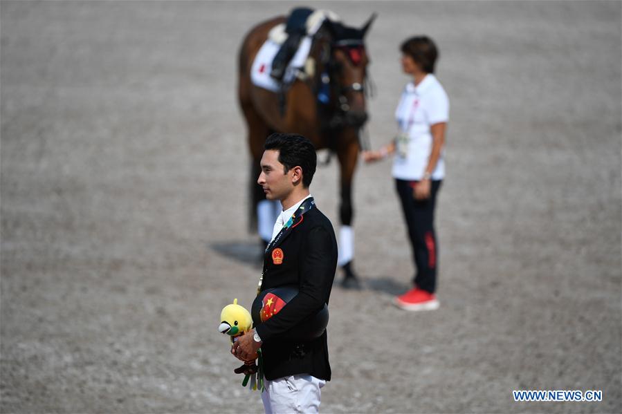 (SP)INDONESIA-PALEMBANG-ASIAN GAMES 2018-EQUESTRIAN-EVENTING INDIVIDUAL