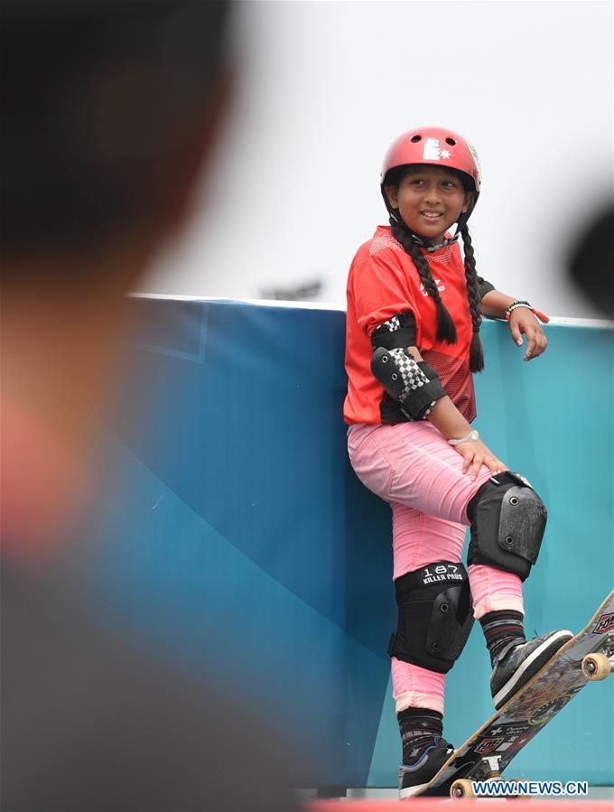 (SP)INDONESIA-PALEMBANG-ASIAN GAMES-SKATEBOARD