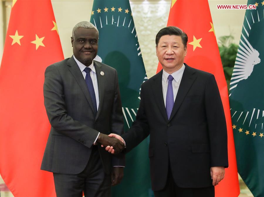 CHINA-BEIJING-XI JINPING-AU COMMISSION-CHAIRPERSON-MEETING (CN)