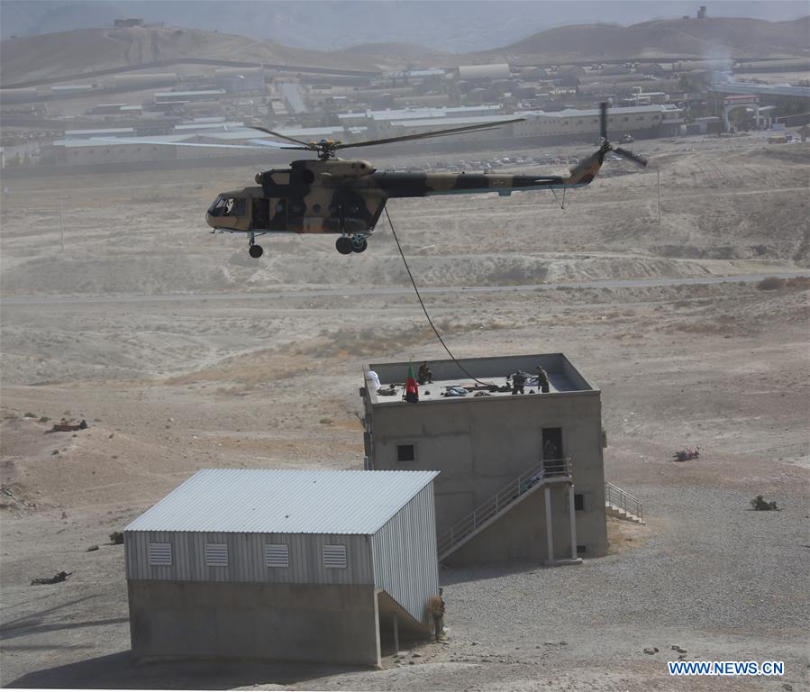 AFGHANISTAN-KABUL-MILITARY EXERCISE 