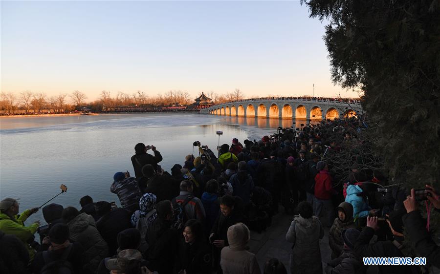 CHINA-BEIJING-SUMMER PALACE-SCENERY (CN)