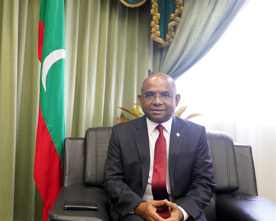 MALDIVES-MALE-FM-ABDULLA SHAHID-INTERVIEW