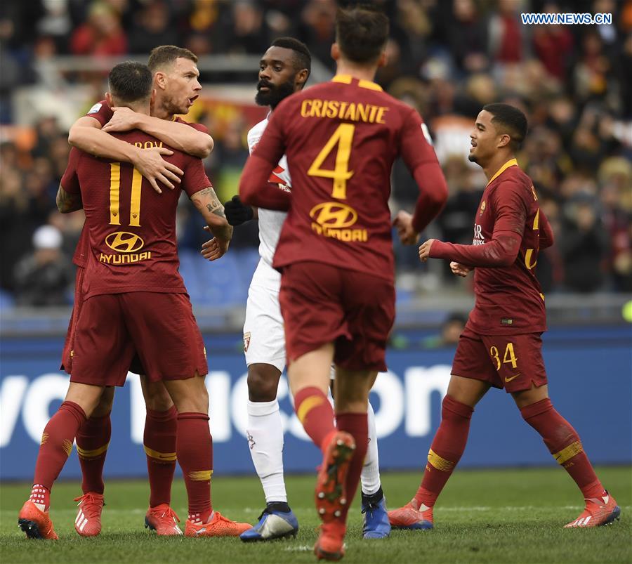 (SP)ITALY-ROME-SOCCER-SERIE A-AS ROMA VS TORINO