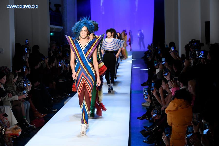 FRANCE-PARIS-FASHION WEEK-HAUTE COUTURE-JEAN PAUL GAULTIER