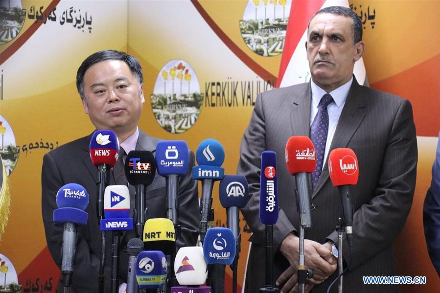 IRAQ-KIRKUK-CHINESE AMBASSADOR-VISIT