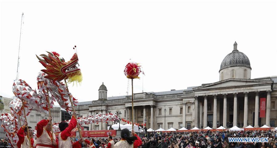 BRITAIN-LONDON-CHINESE LUNAR NEW YEAR-CELEBRATION