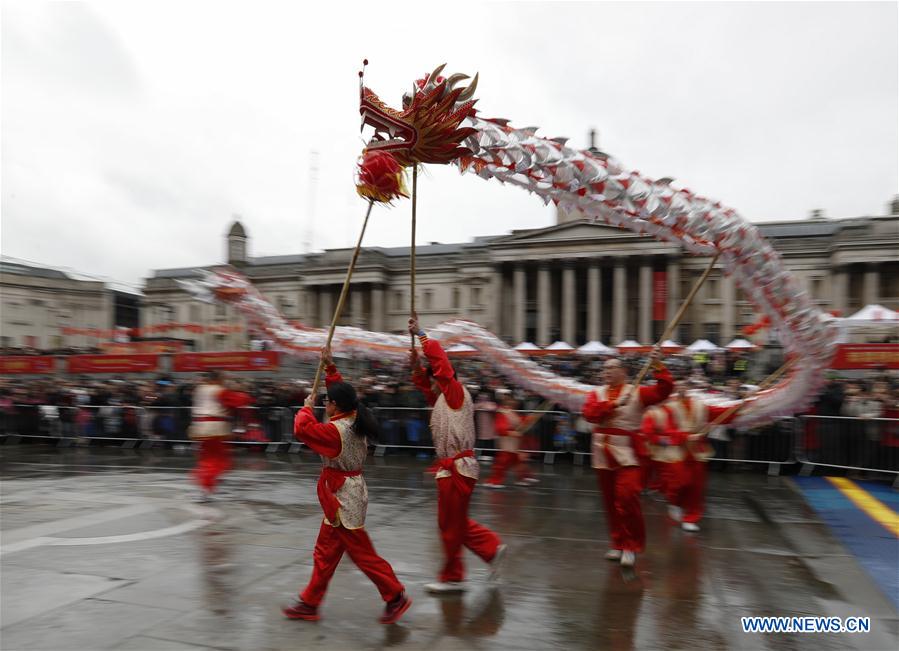 BRITAIN-LONDON-CHINESE LUNAR NEW YEAR-CELEBRATION