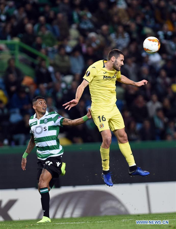 (SP)PORTUGAL-LISBON-SOCCER-UEFA EUROPA LEAGUE-SPORTING VS VILLARREAL