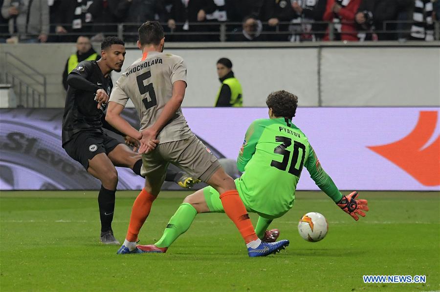 (SP)GERMANY-FRANKFURT-SOCCER-UEFA EUROPA LEAGUE-FRANKFURT VS DONETSK