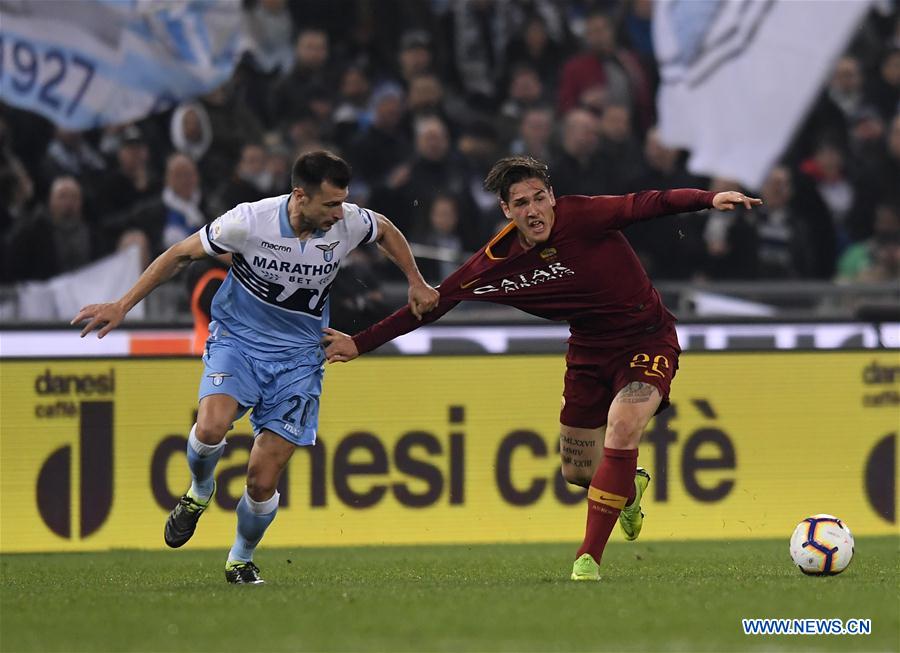 (SP)ITALY-ROME-SOCCER-SERIE A-LAZIO VS ROMA