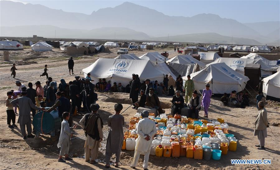 AFGHANISTAN-BALKH-FLOOD-DISPLACED