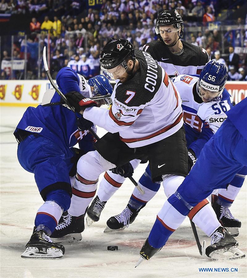 (SP)SLOVAKIA-KOSICE-ICE HOCKEY-IIHF-WORLD CHAMPIONSHIP-GROUP A-CAN VS SVK